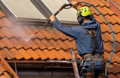 Démoussage et hydrofuge de toiture à Neschers